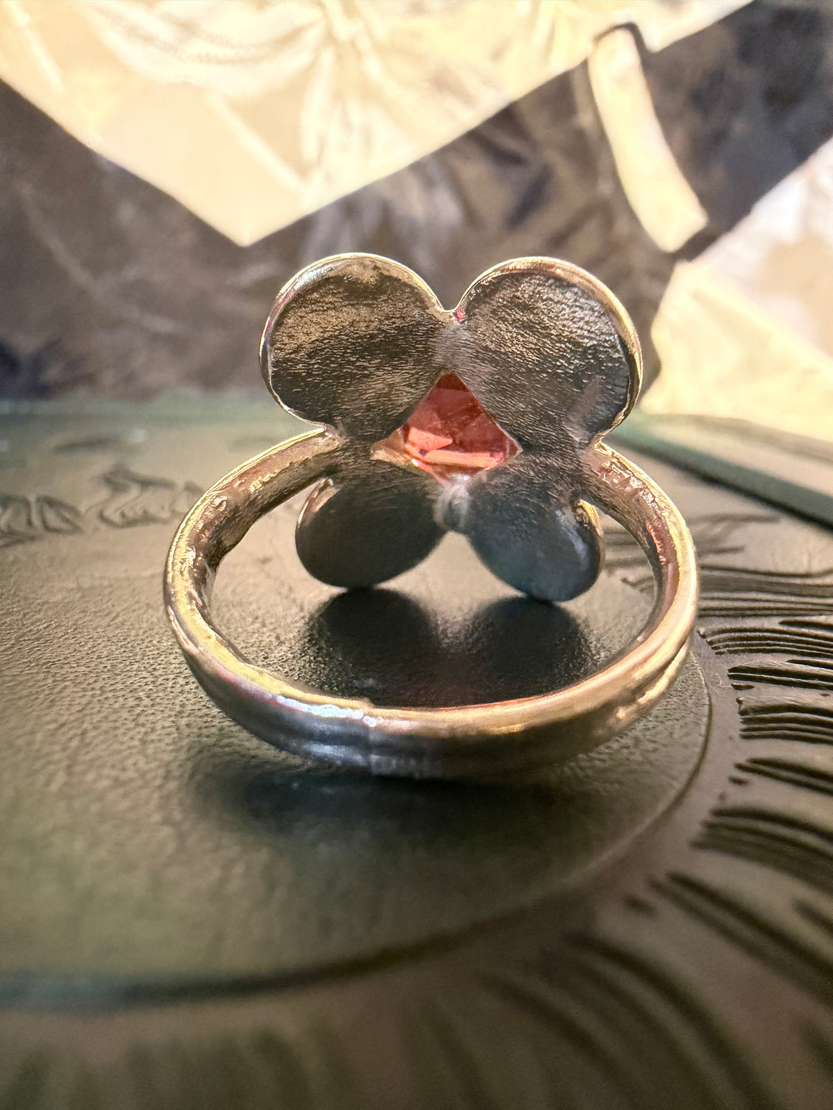 Quadra Ring/Pink Tourmaline
