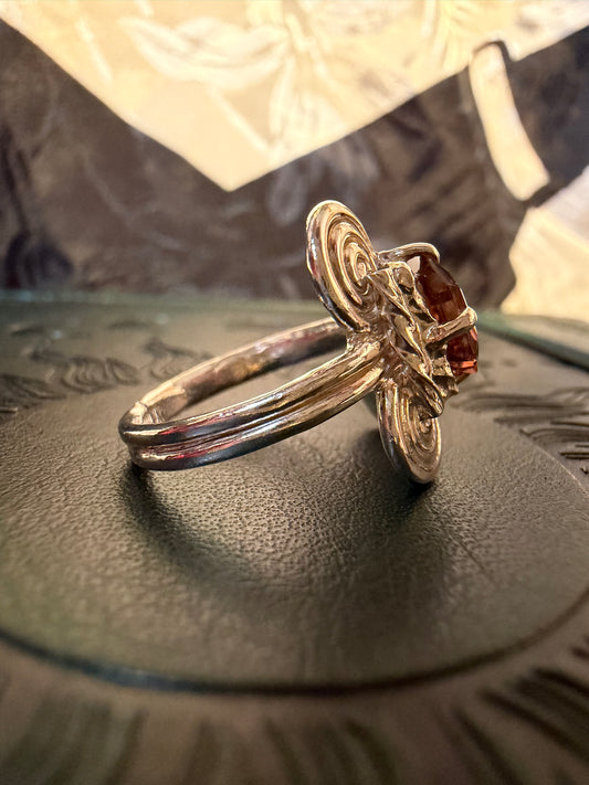 Quadra Ring/Pink Tourmaline